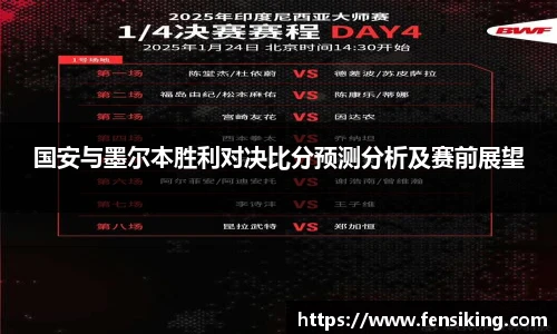 国安与墨尔本胜利对决比分预测分析及赛前展望